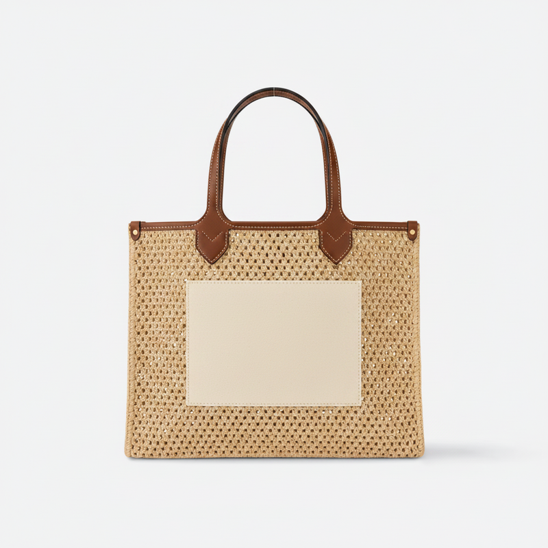 Raffia Tote Bag