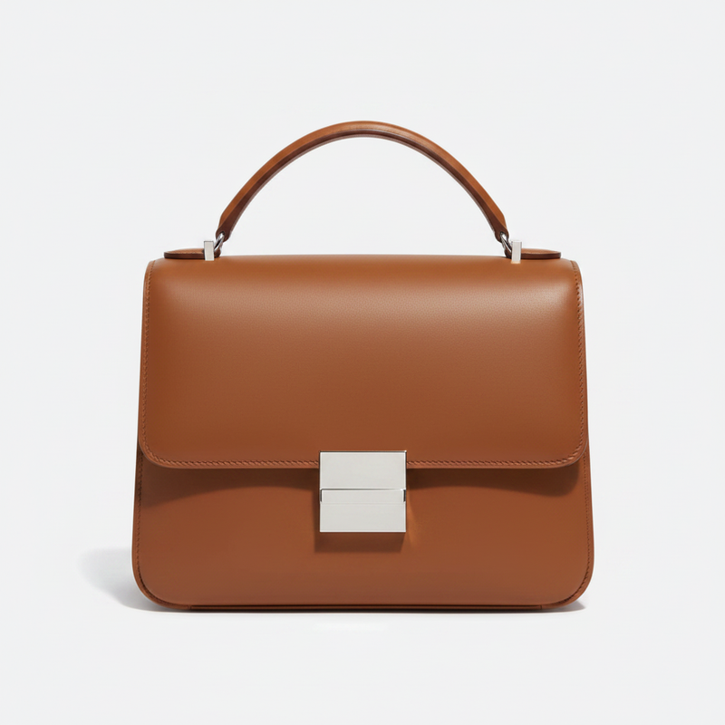 Compact Leather Shoulder Bag