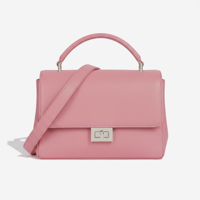 Small Classic Leather Flap Bag