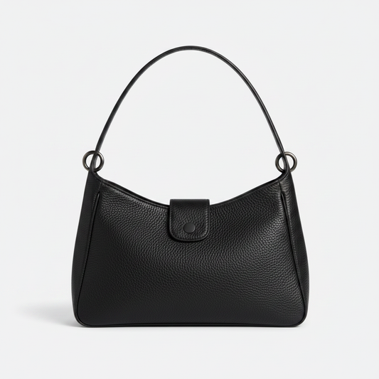 Medium Black Shoulder Bag for Women