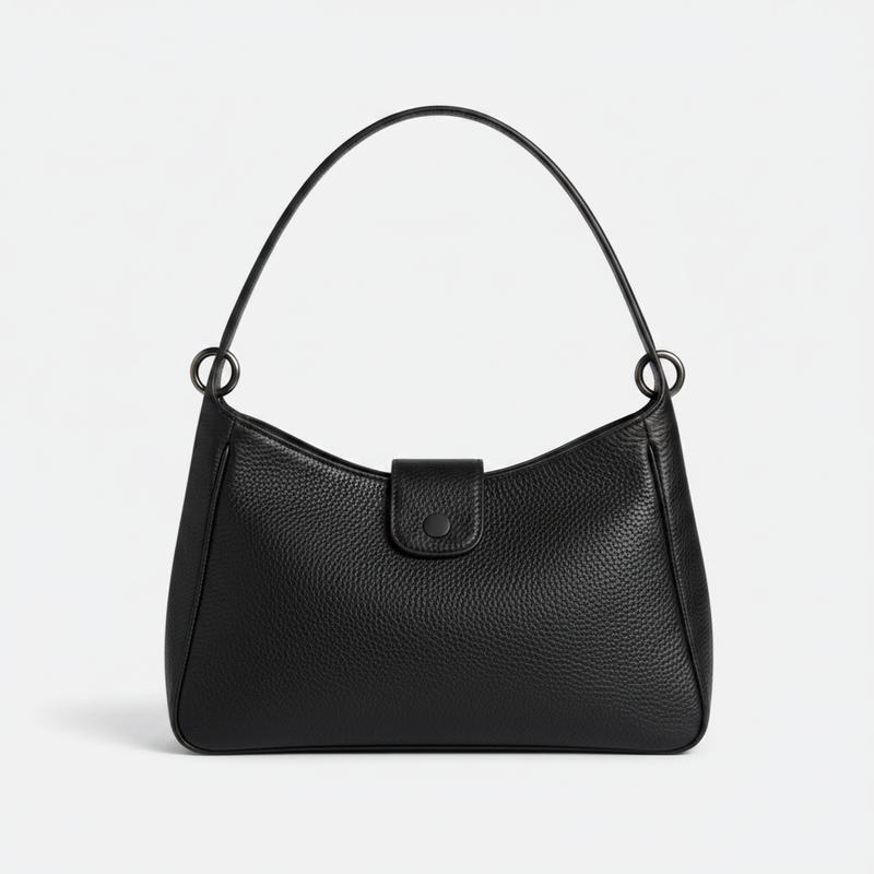 Medium Black Shoulder Bag for Women