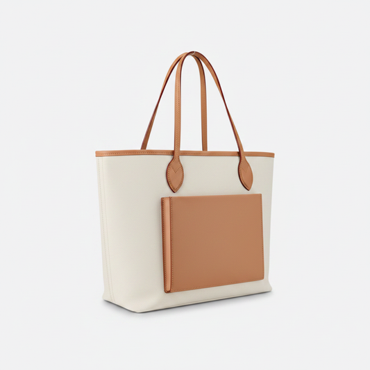 Monogram Canvas Tote Bag