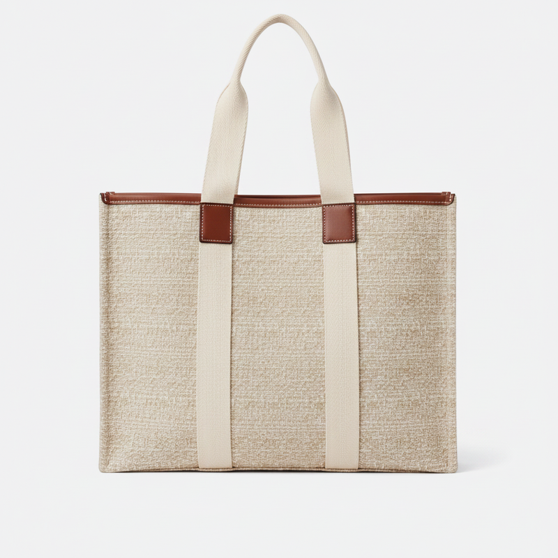 Large Linen Tote Bag