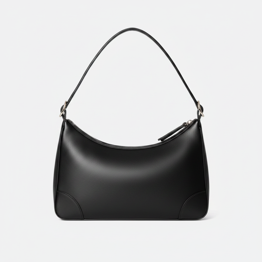 Medium Embossed Shoulder Bag