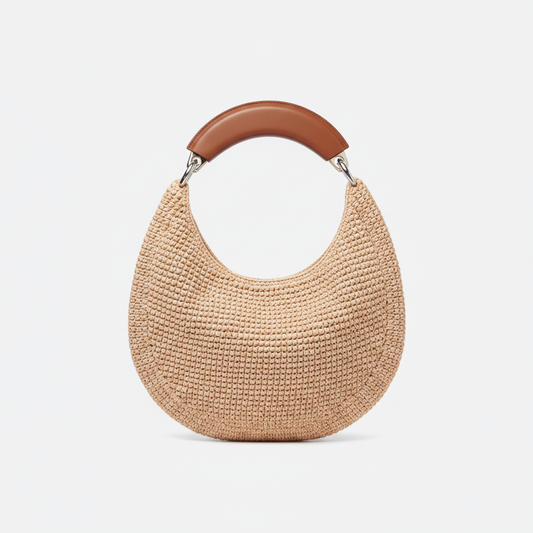 Raffia Banana Bag