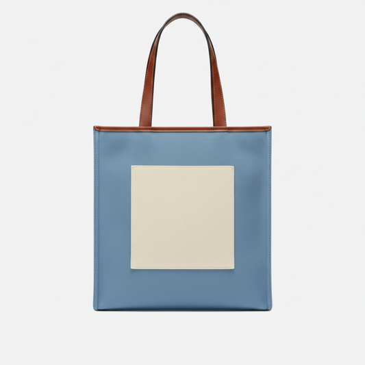 Woven Raphia Tote Bag