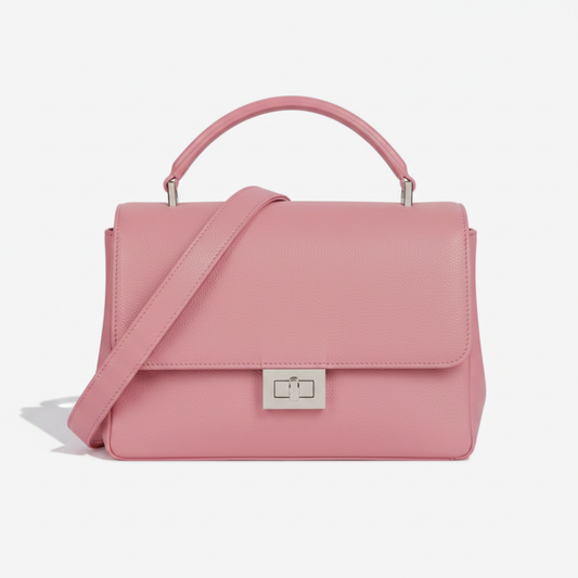 Small Classic Leather Flap Bag