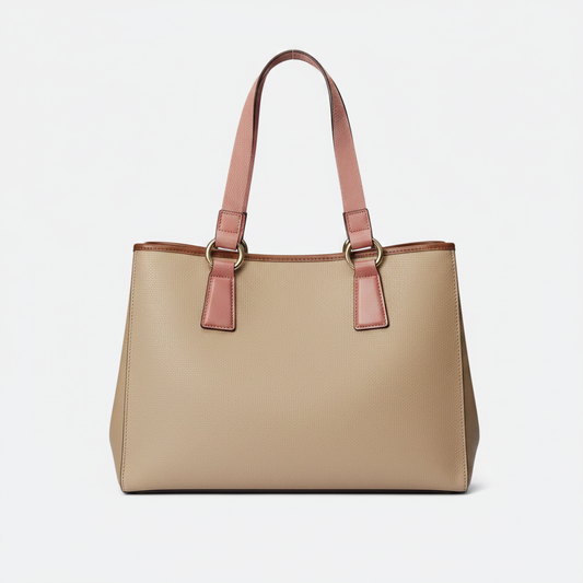 Embossed Emblem Tote Bag