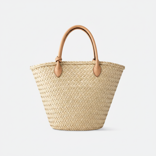Monogrammed Canvas Shoulder Bag