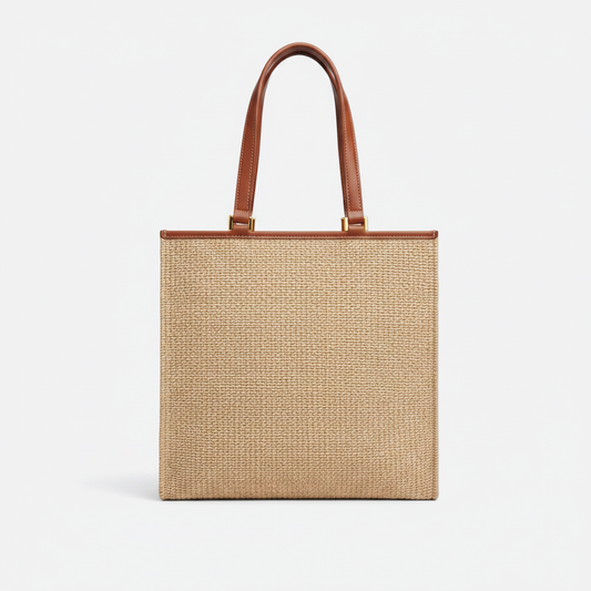 Large Woven Tote Bag
